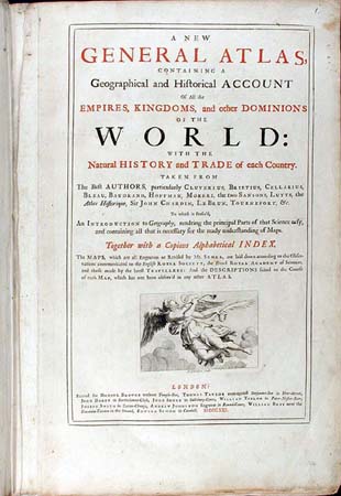 A New General Altlas 1721