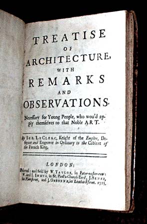 Titlepage 1723 edition click to see an enlarged image