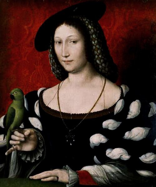 Marguerite d'Angoulême
Tableau de Jean Clouet (v. 1530).