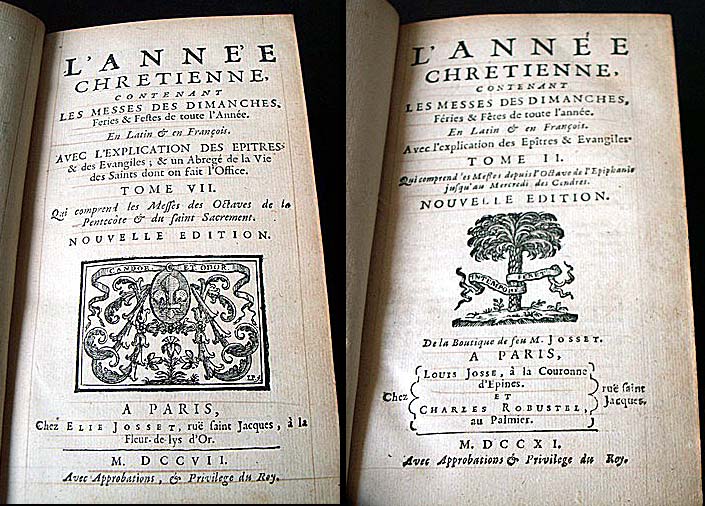 comparative title pages