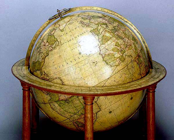 Senex terrestrial table globe1730